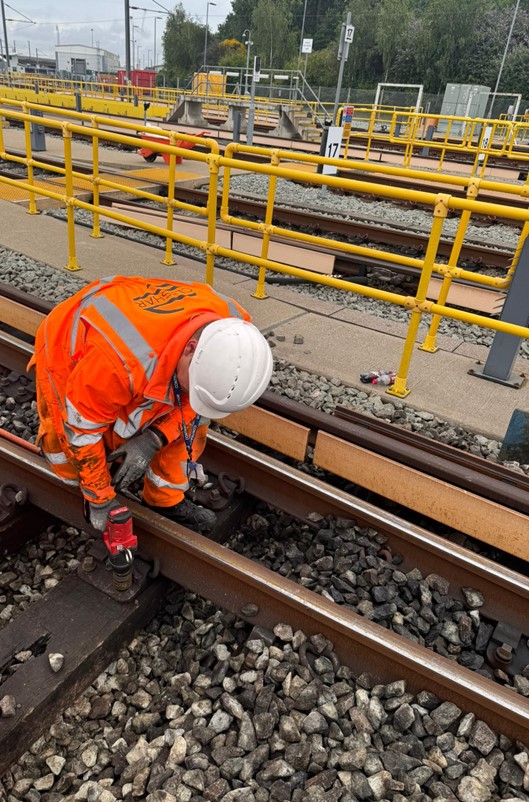 Hard work paying off: Switches and Crossings at Ashford Depot 