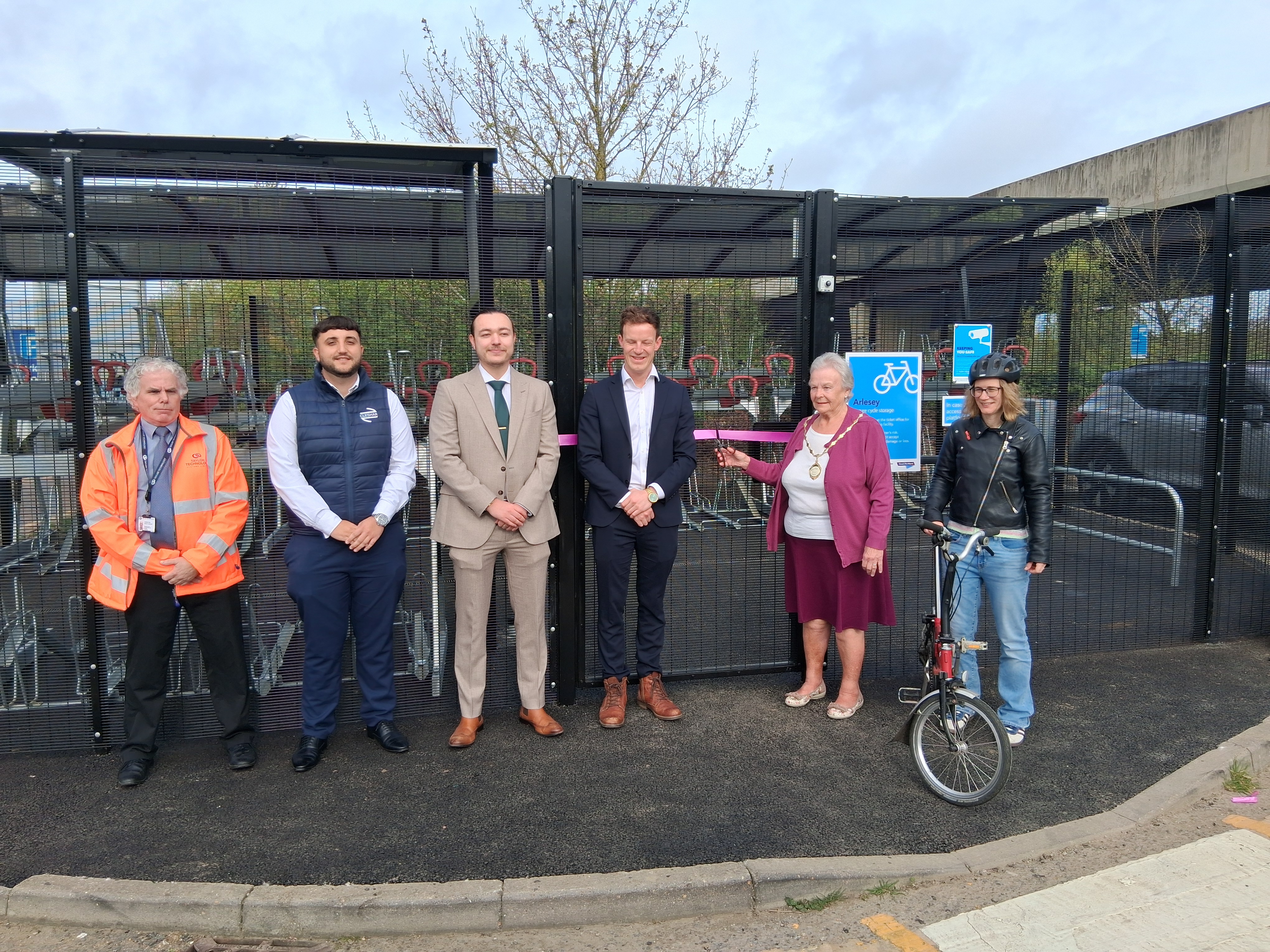 Cleshar and Arlesey cycle hub 