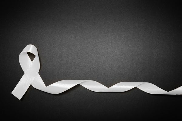 White Ribbon Reflection 