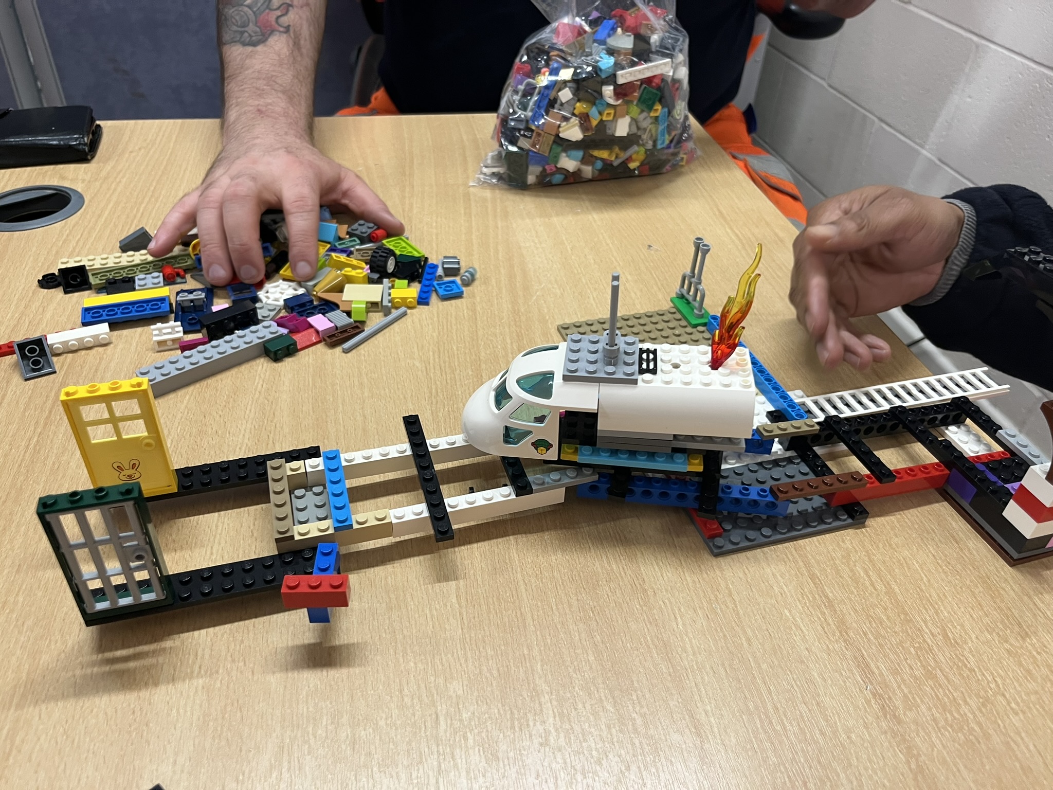 Time to Talk Day - Lego Build Challenge 