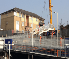 Walthamstow Queens Rd Footbridge